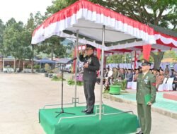 Kodim 0106 Aceh Tengah Gelar Upacara HUT ke-81