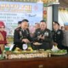 HUT TNI ke-81, Polres Aceh Tengah Beri Surprise untuk Kodim 0106 Usai Upacara