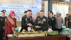 HUT TNI ke-81, Polres Aceh Tengah Beri Surprise untuk Kodim 0106 Usai Upacara