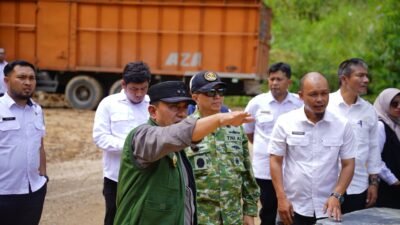 Hari Kedua Monev Rehab Rekon, Wabup Muchsin Dampingi Satgas PRR Pusat Tinjau Jalan Hingga Fasilitas Pendidikan di Celala
