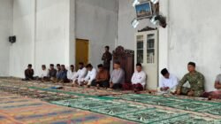 ‎Babinsa Hadiri Doa dan Syukuran Peresmian Masjid Nurul Huda di Pantan Penyo