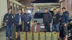 Polisi Bersama Masyarakat, Satreskrim Polres Aceh Tengah Amankan Pria Diduga Timbun BBM Pertalite